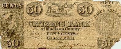 Citizens Bank 50 cents